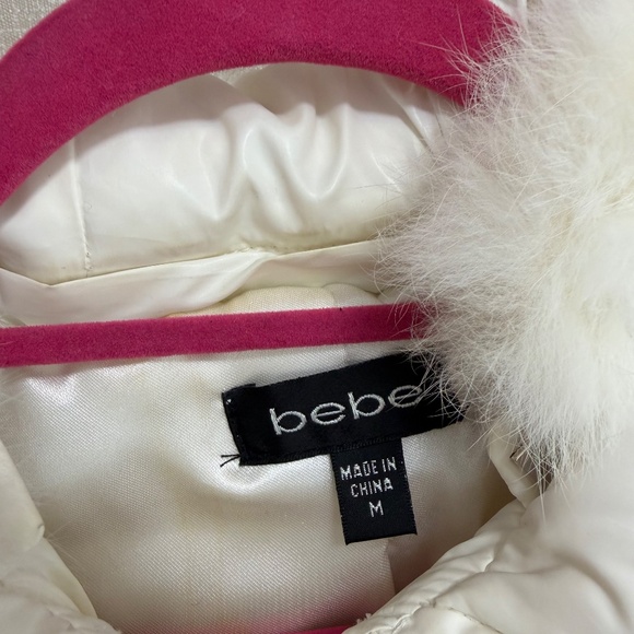 Rare Bebe Y2K rabbit fur jacket size medium - Picture 5 of 11